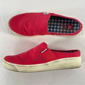 Ryka Valerie‎ Closed Toe Slip On Flats in Red Size 7.5